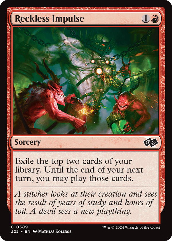 Reckless Impulse (j25)