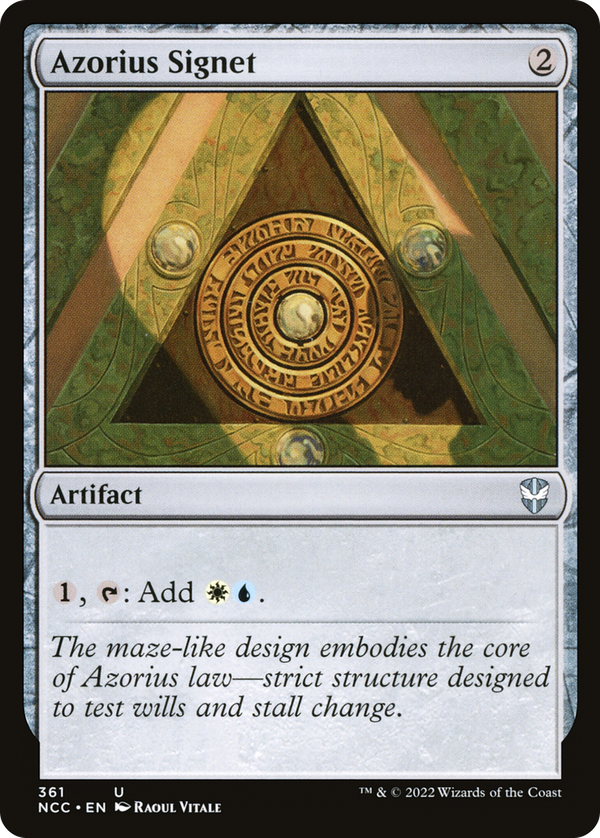 Azorius Signet (ncc)