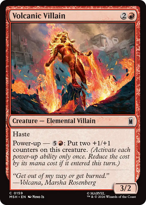 Volcanic Villain (msh)