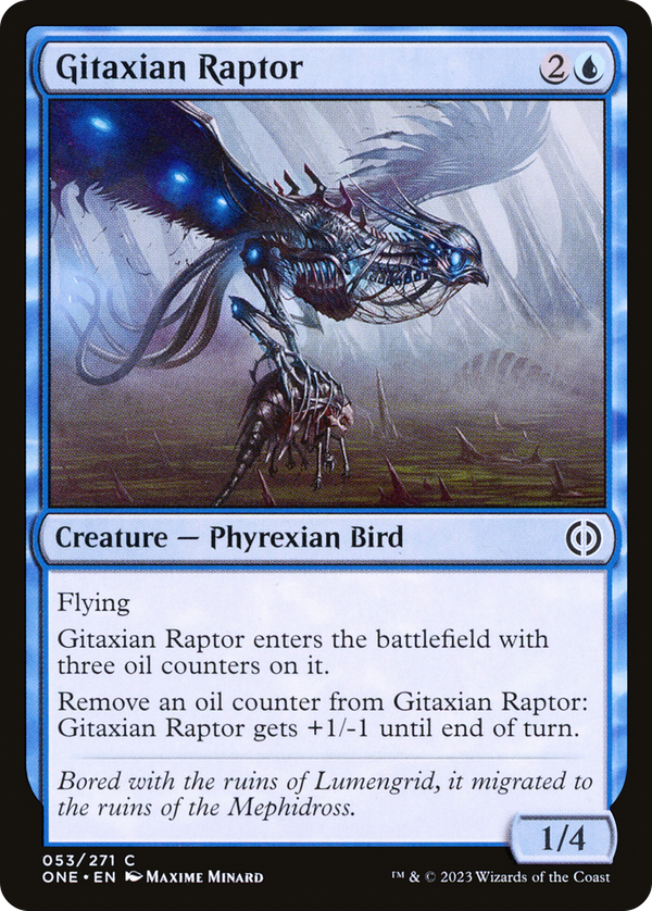 Gitaxian Raptor (one)
