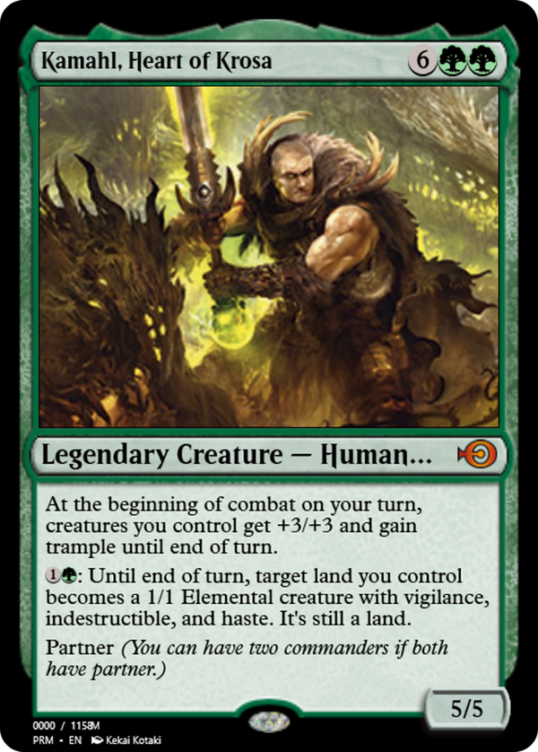 Kamahl, Heart of Krosa (prm)