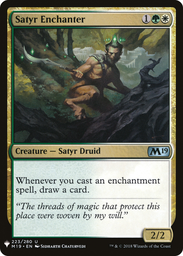 Satyr Enchanter (plst)
