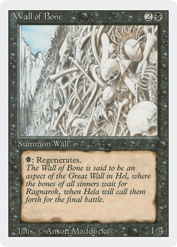 Wall of Bone (3ed)