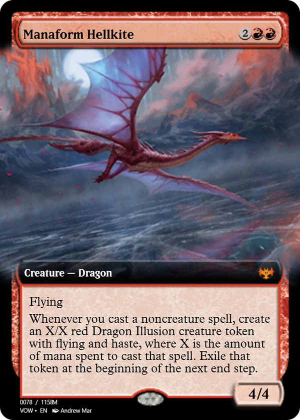 Manaform Hellkite (prm)