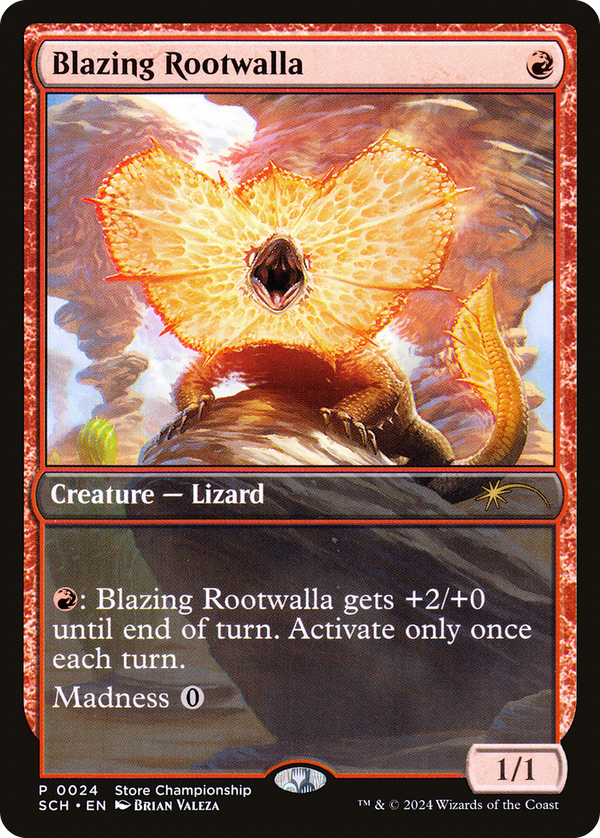 Blazing Rootwalla (sch)