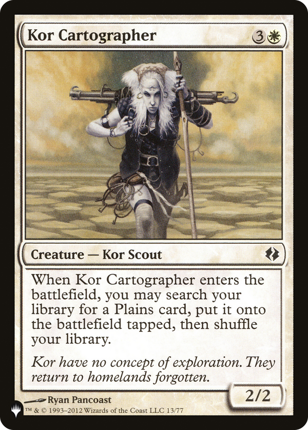 Kor Cartographer (plst)