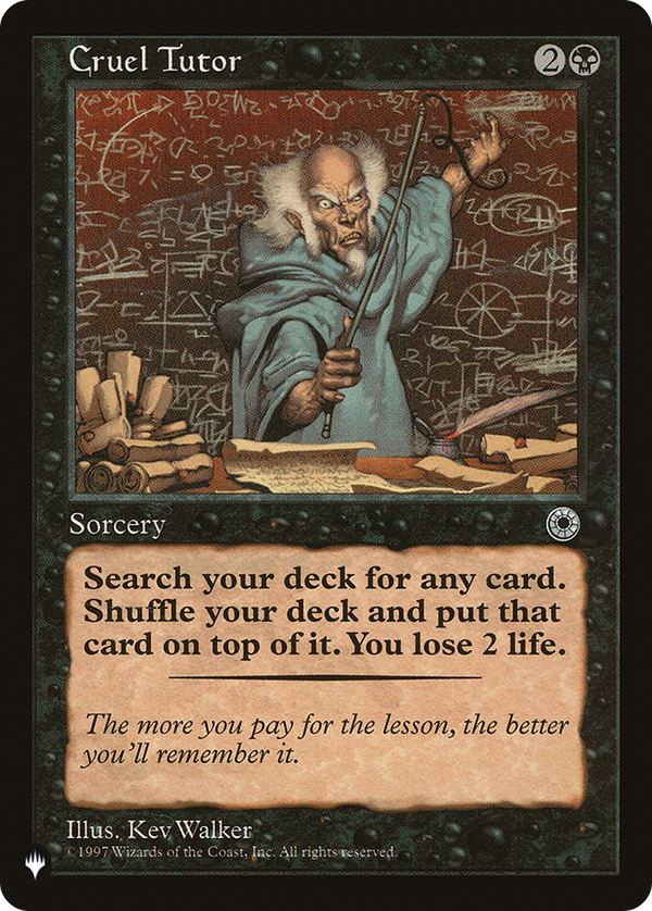 Cruel Tutor (plst)