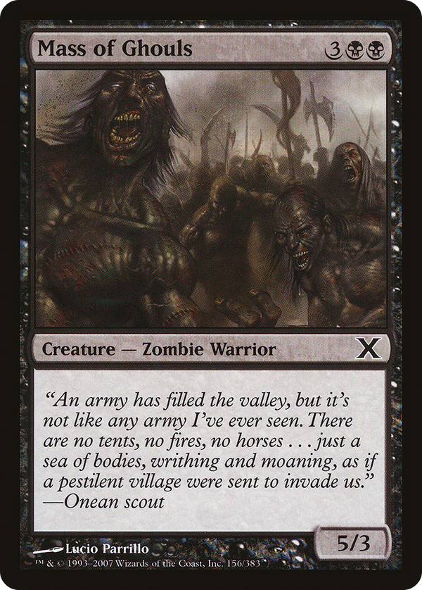 Mass of Ghouls (10e)