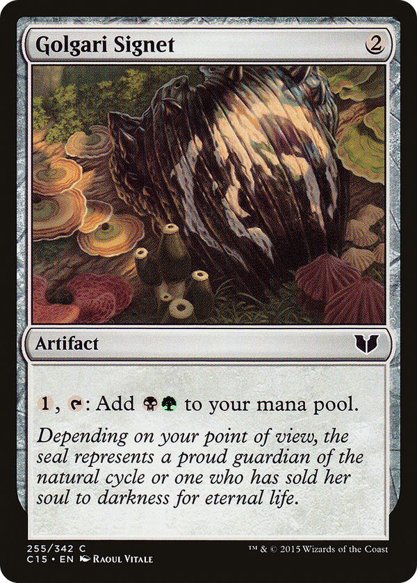Golgari Signet (c15)