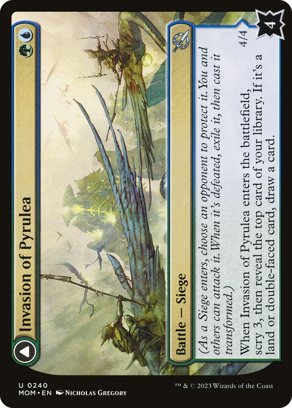 Invasion of Pyrulea // Gargantuan Slabhorn (mom)