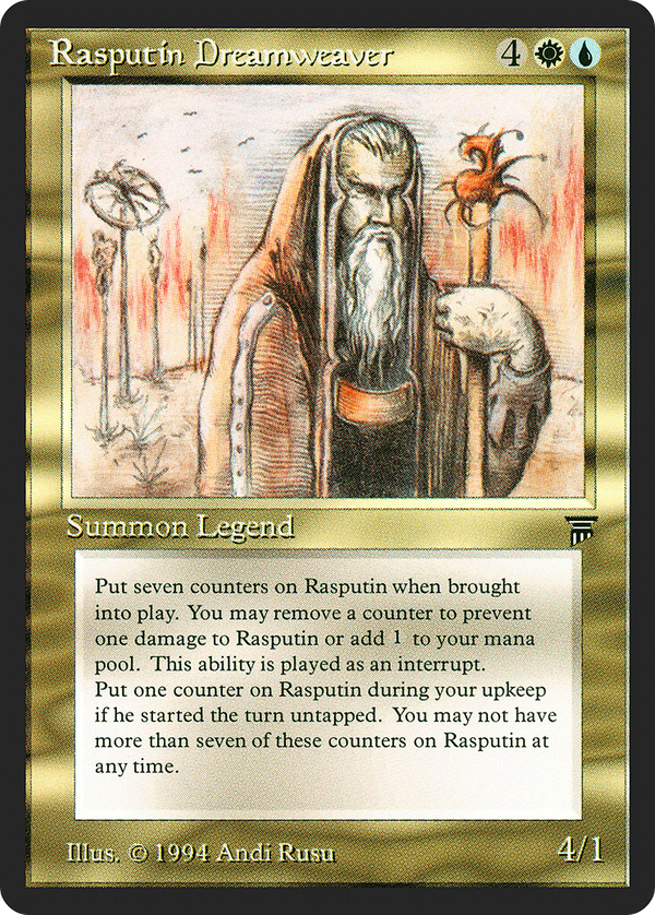 Rasputin Dreamweaver (leg)