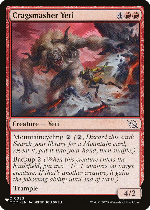Cragsmasher Yeti (plst)