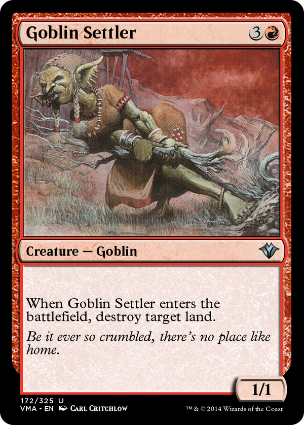 Goblin Settler (vma)