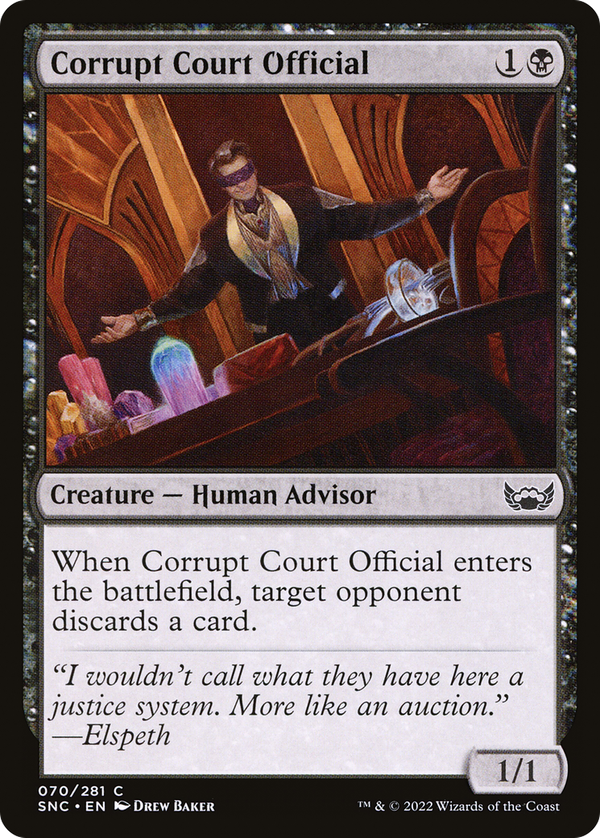 Corrupt Court Official (snc)