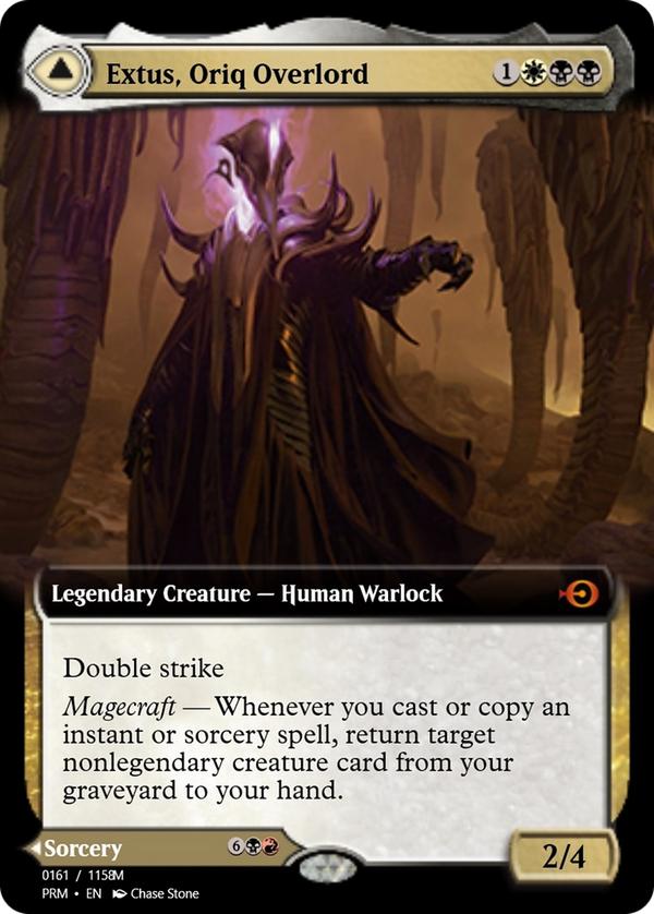 Extus, Oriq Overlord // Awaken the Blood Avatar (prm)