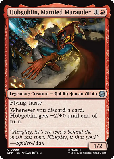 Hobgoblin, Mantled Marauder