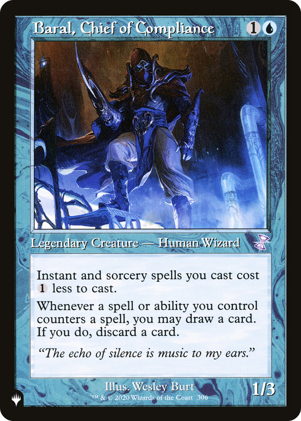 Baral, Chief of Compliance (plst)
