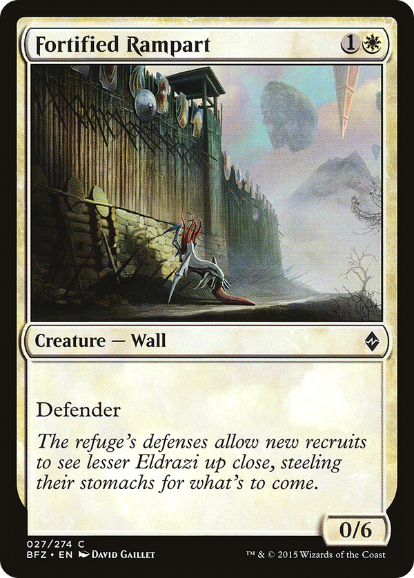 Fortified Rampart (bfz)