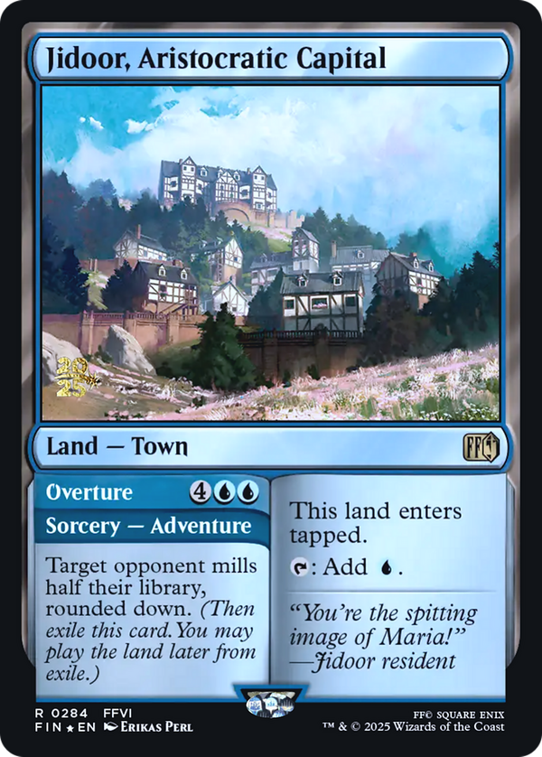 Jidoor, Aristocratic Capital // Overture (pfin)