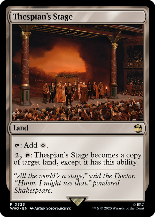 Thespian's Stage (who)