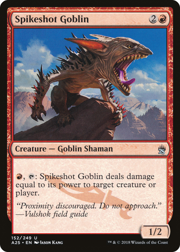 Spikeshot Goblin (a25)