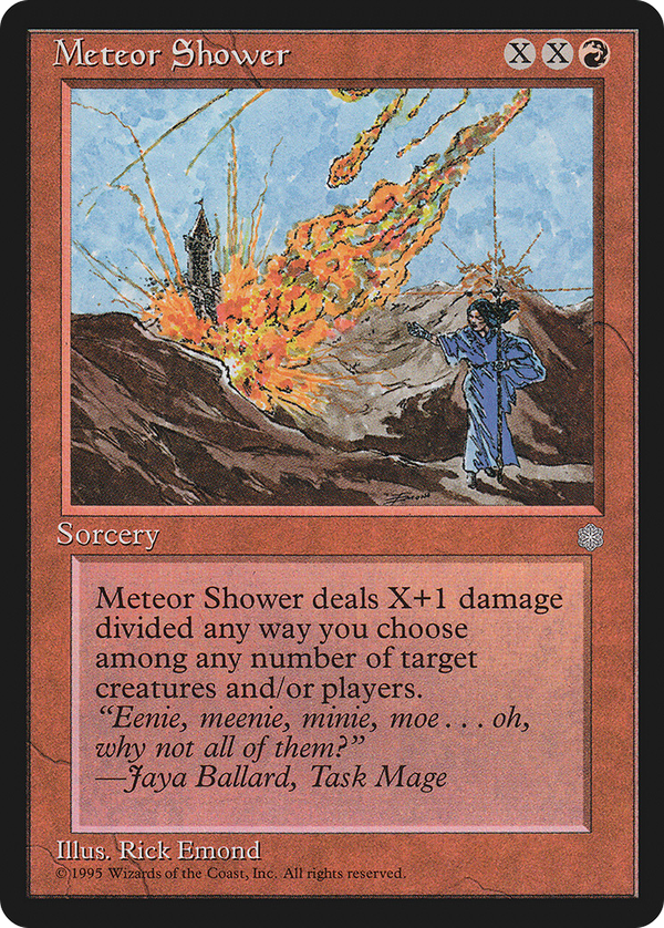 Meteor Shower (ice)