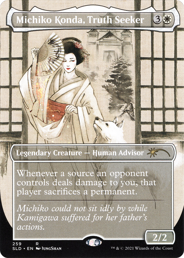 Michiko Konda, Truth Seeker (sld)