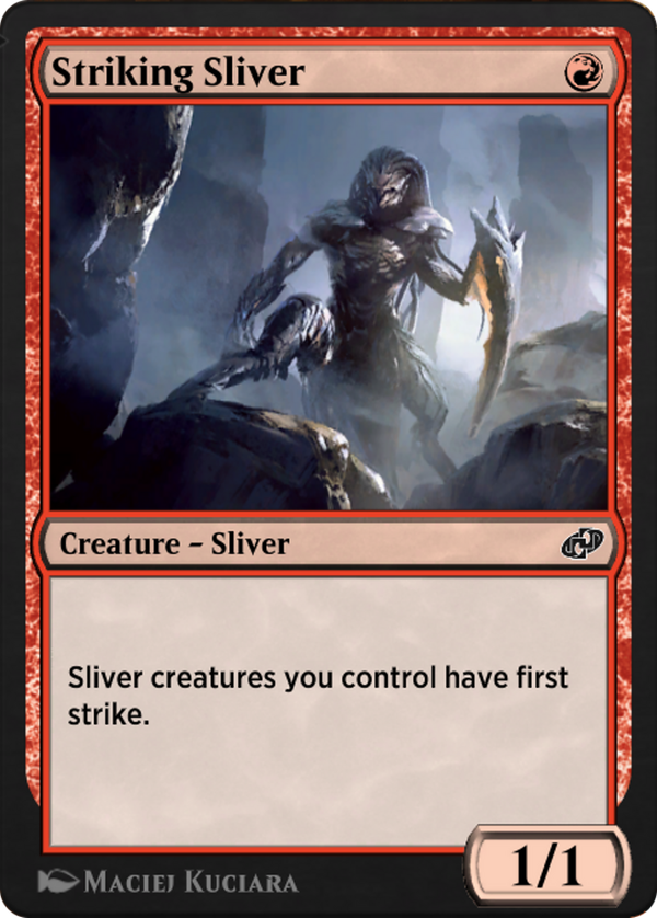 Striking Sliver (j21)