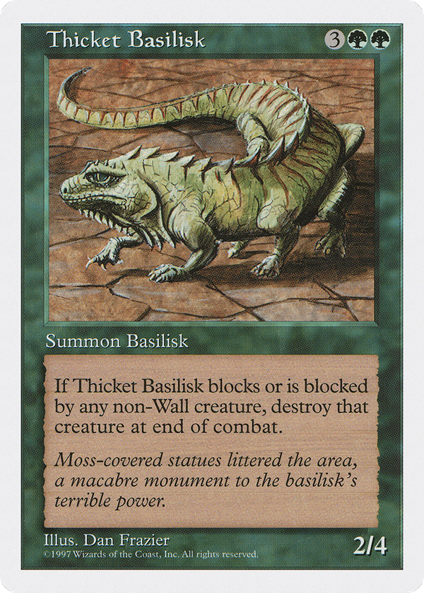 Thicket Basilisk (5ed)