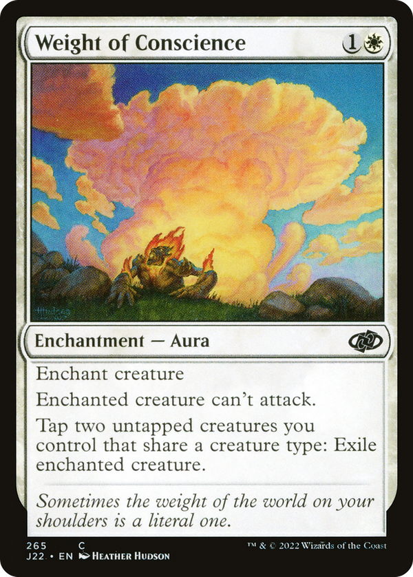 Weight of Conscience (j22)