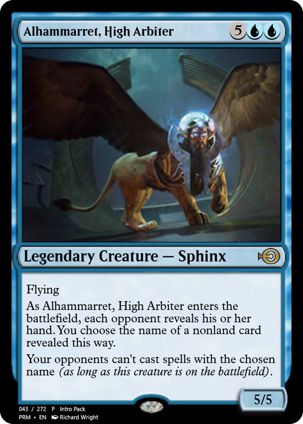 Alhammarret, High Arbiter (prm)