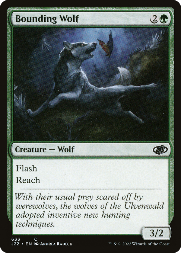 Bounding Wolf (j22)