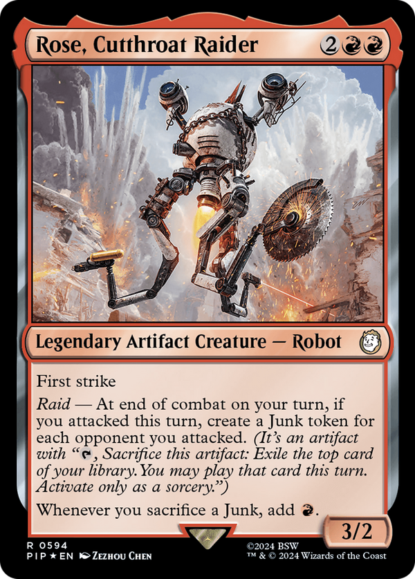 Rose, Cutthroat Raider (pip)