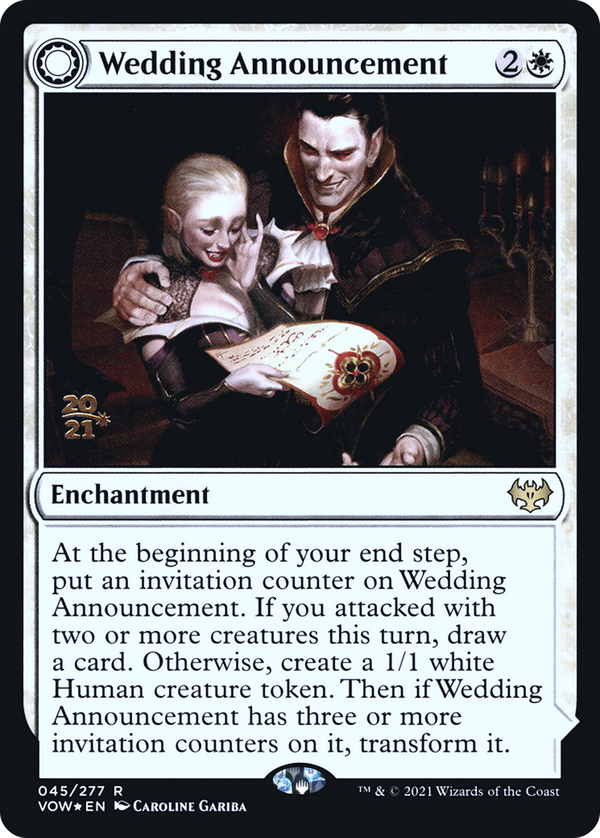 Wedding Announcement // Wedding Festivity (pvow)