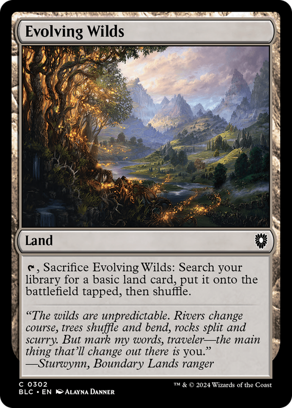 Evolving Wilds (blc)