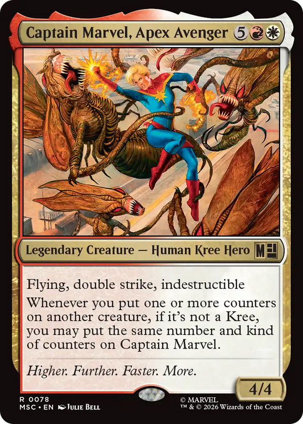 Captain Marvel, Apex Avenger (msc)