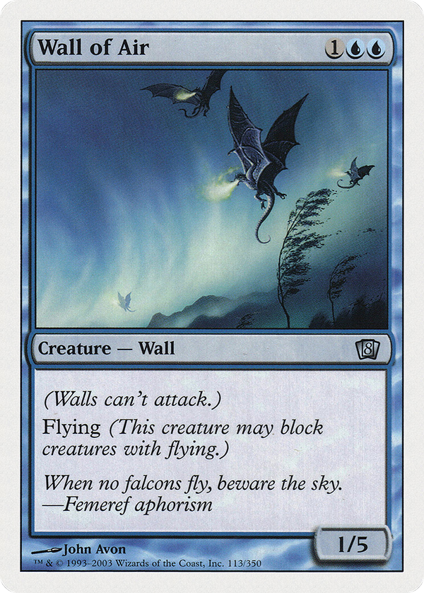 Wall of Air (8ed)