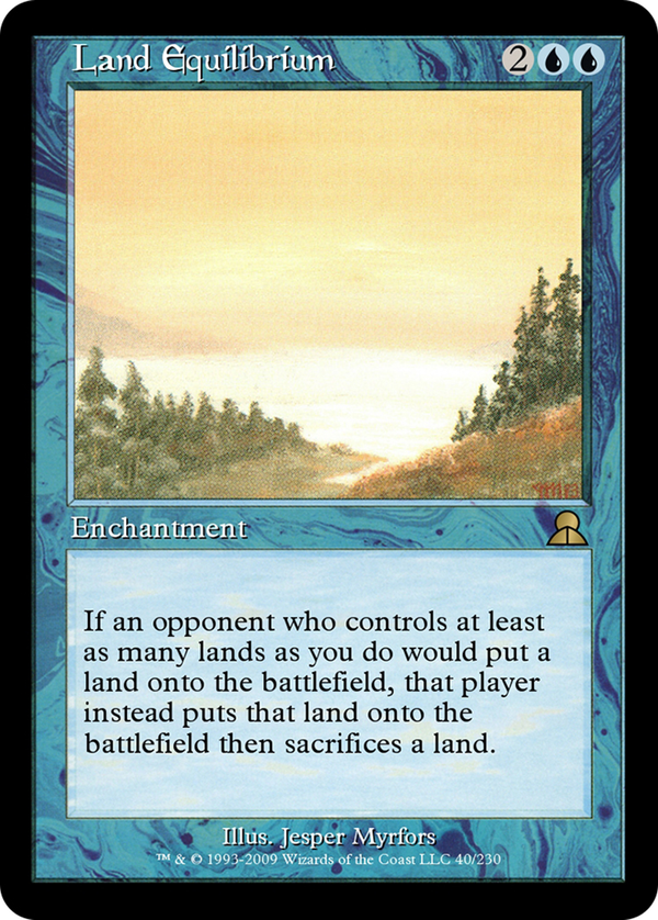 Land Equilibrium (me3)