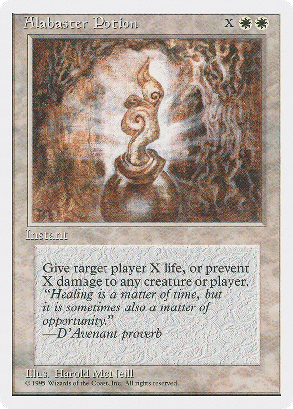 Alabaster Potion (4ed)