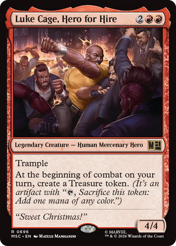 Luke Cage, Hero for Hire (msc)