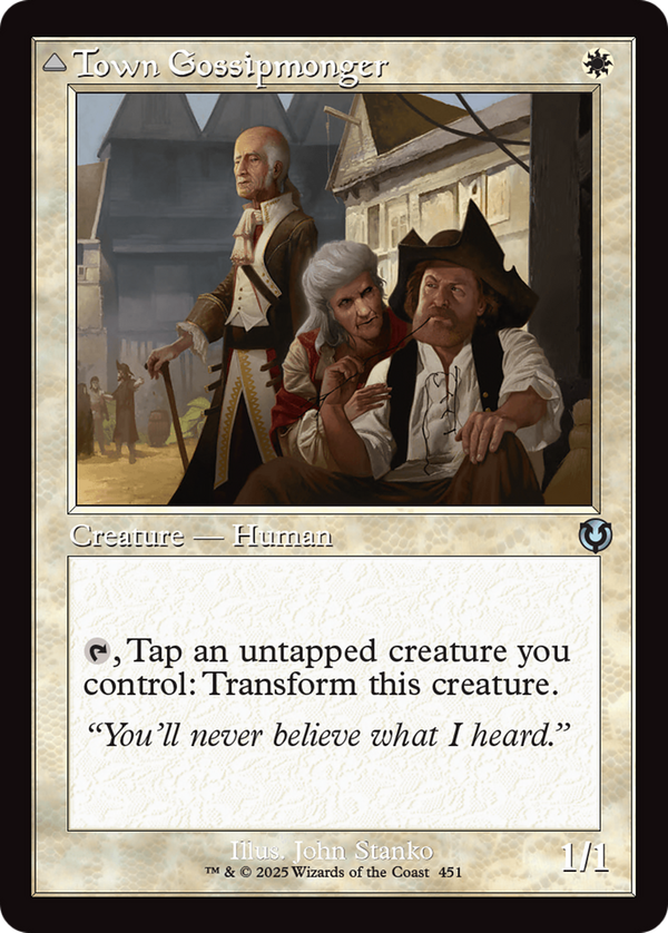 Town Gossipmonger // Incited Rabble (inr)