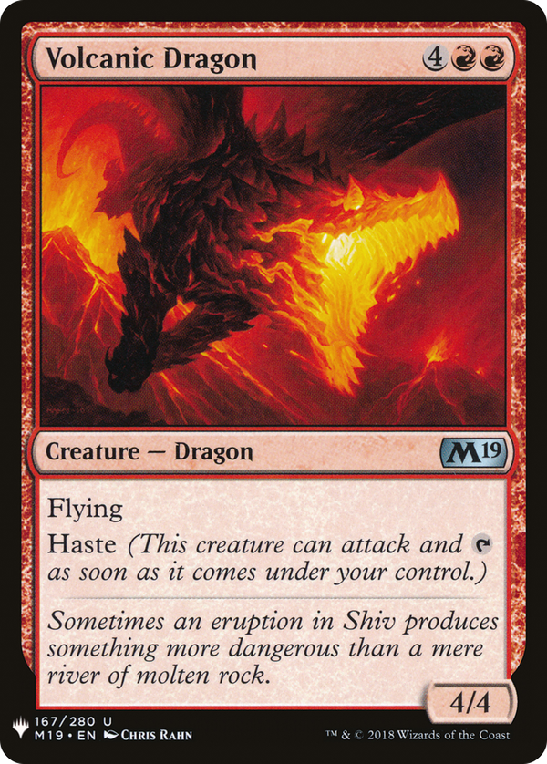 Volcanic Dragon (plst)