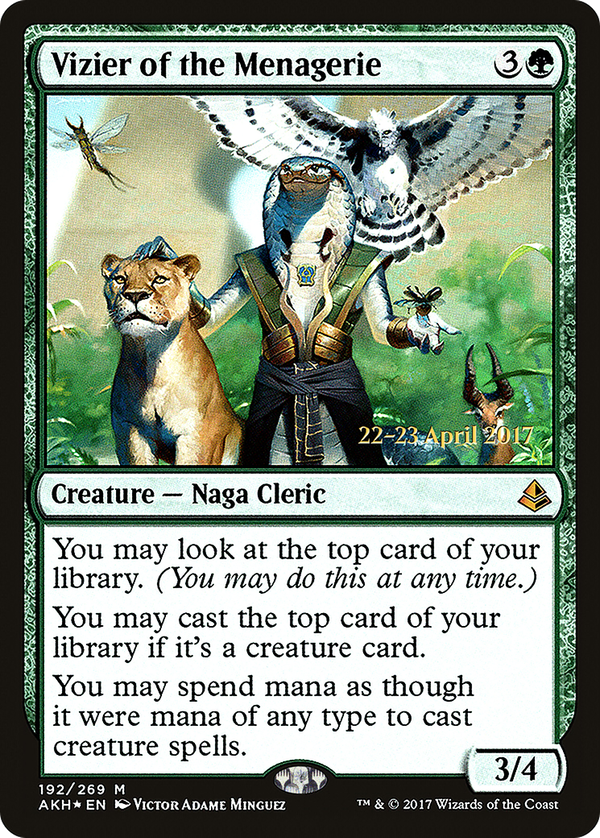 Vizier of the Menagerie (pakh)