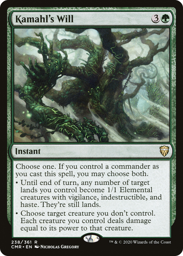 Kamahl's Will (cmr)