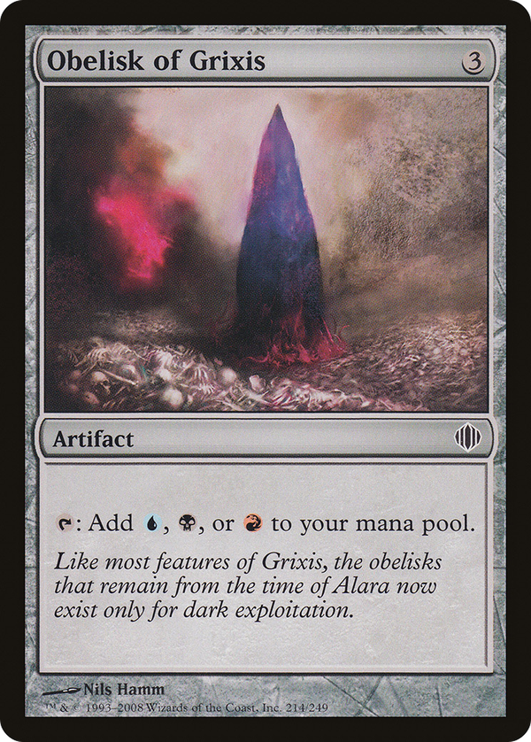 Obelisk of Grixis (ala)