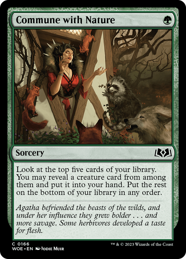Commune with Nature (woe)