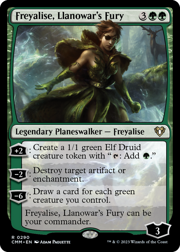 Freyalise, Llanowar's Fury (cmm)