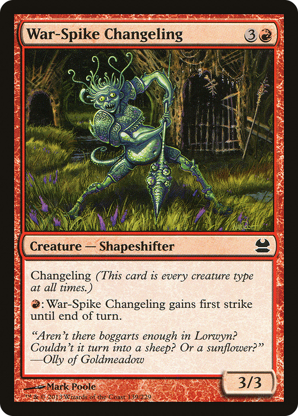 War-Spike Changeling (mma)
