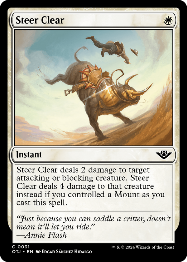 Steer Clear (otj)