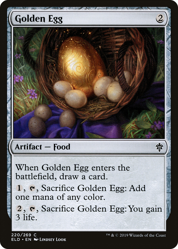 Golden Egg (eld)